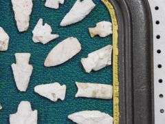 Framed Arrowhead Wall Art