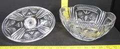 Crystal Clear Industries Bowl & Lead Crystal Bowl With Lid