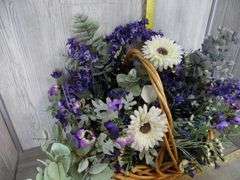 Spring Floral Basket