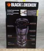 Black & Decker 12 Cup Programmable Coffeemaker
