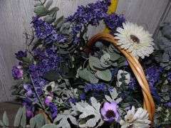 Spring Floral Basket