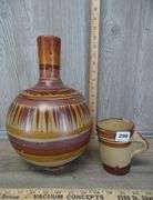 Mexican Water Carafe & Mug