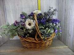 Spring Floral Basket