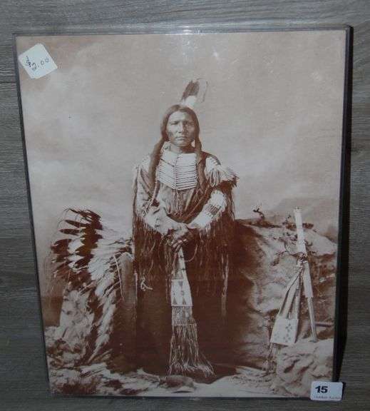 Native American Wall Art - 11 1/4" x 11 1/4"