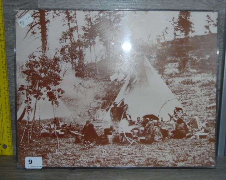 Native American Wall Art - 11 1/4" x 11 1/4"