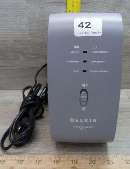 Belkin Battery Backup Unit - Dunker Auction