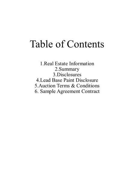 Copy Real Estate Contract: See Photos