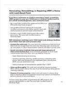 Lead Base Paint Information: See Description & Photos
