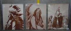 Native American Wall Art - 11 1/4" x 11 1/4"