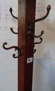 Wood Coat Tree - 72" Tall