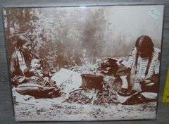 Native American Wall Art - 11 1/4" x 11 1/4"
