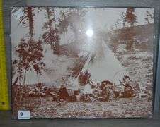 Native American Wall Art - 11 1/4" x 11 1/4"