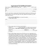 Copy Real Estate Contract: See Photos