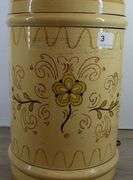 Ceramic Table Lamp With Hummingbird On Top 8" Tall
