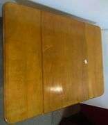 Wood Tea Cart Table - Tray Needs Repair - 39 1/2" x 28" x 28 1/2" - Extended