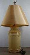 Ceramic Table Lamp With Hummingbird On Top 8" Tall