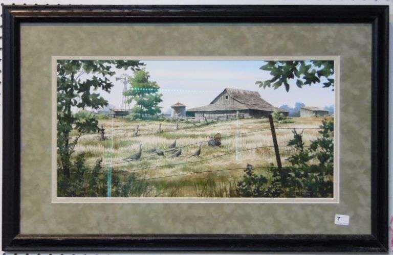 Jim Peters 14/100 Wall Art - 21 1/4" x 33 1/4"