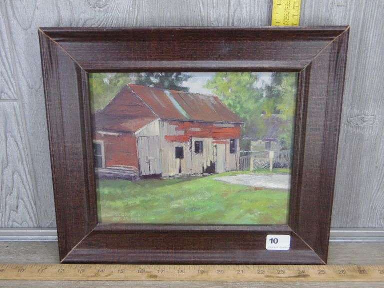 1860's Barn Wall Art By David M. Cornell, April 29, 2004