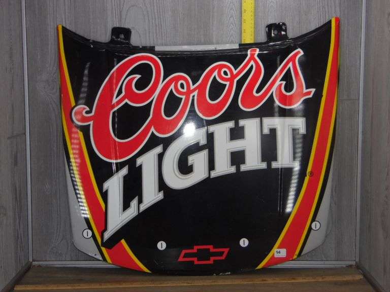 Coors Light Hood Advertisement