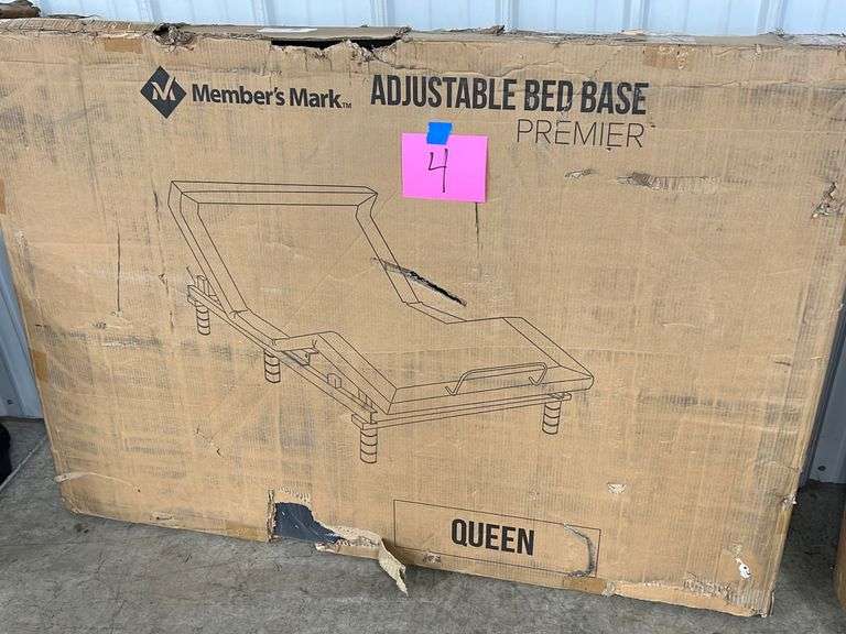 QUEEN ADJUSTABLE BED BASE PREMIER IN BOX