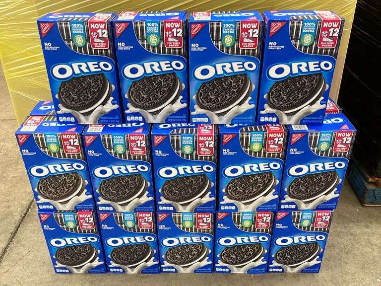 (24) BOXES OF OREO PACKS (12 PACKS PER BOX) - Earl's Auction Company