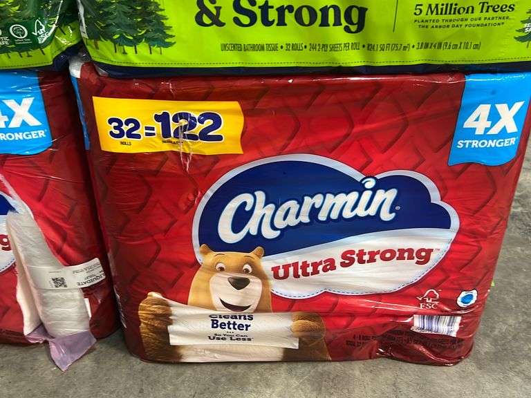 (5) PACKS OF TOILET PAPER QUILTED NORTHERN & CHARMIN Earl's Auction