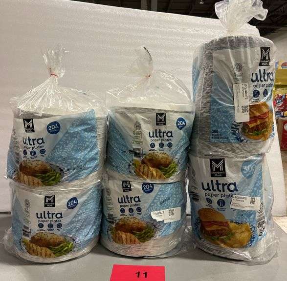 (6) PACKS OF PAPER PLATES