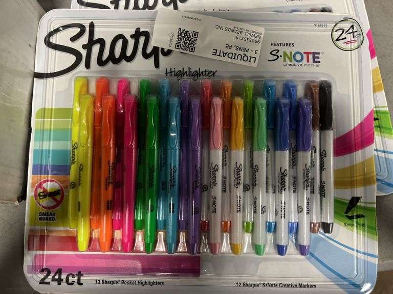 10PC OFFICE LOT - ENVELOPES, POS ROLLS & SHARPIE HIGHLIGHTERS - Earl's ...