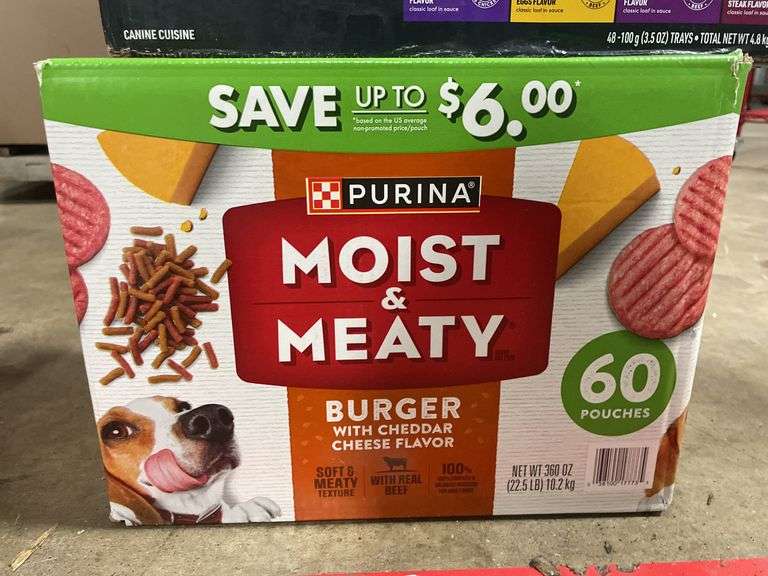 4PC DOG FOOD/ TREATS LOT SEE PHOTOS Earl's Auction Company