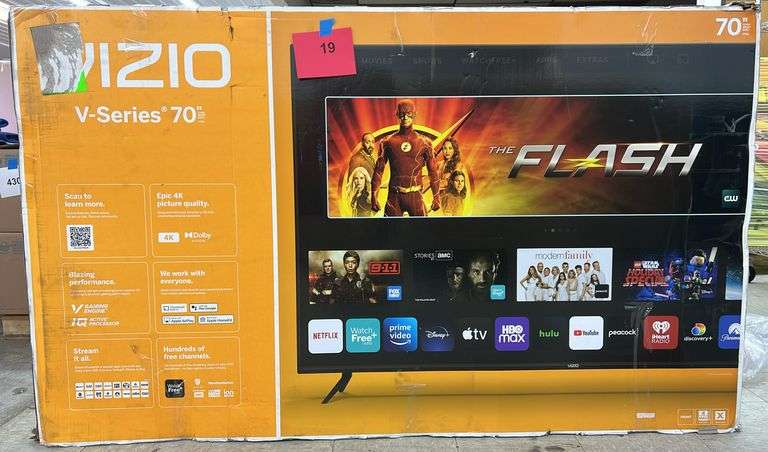 VIZIO 70" V SERIES 4K SMART TV IN BOX