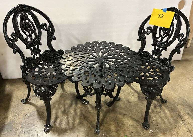 3PC CHILDRENS PARLOR SET - BLACK