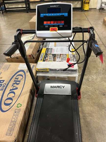 MARCY EASY FOLDING MOTORIZED TREADMILL Earl s Auction Company