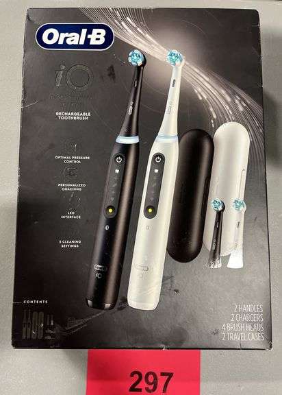 NEW ORAL B IO RECHARGEABLE TOOTHBRUSH SET IN BOX - Earl's Auction Company