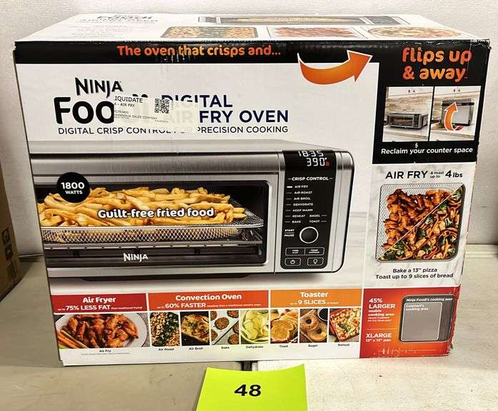NINJA FOODI DIGITAL AIR FRY OVEN IN BOX