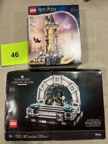 (2) LEGO SETS IN BOXES - HARRY POTTER & STAR WARS