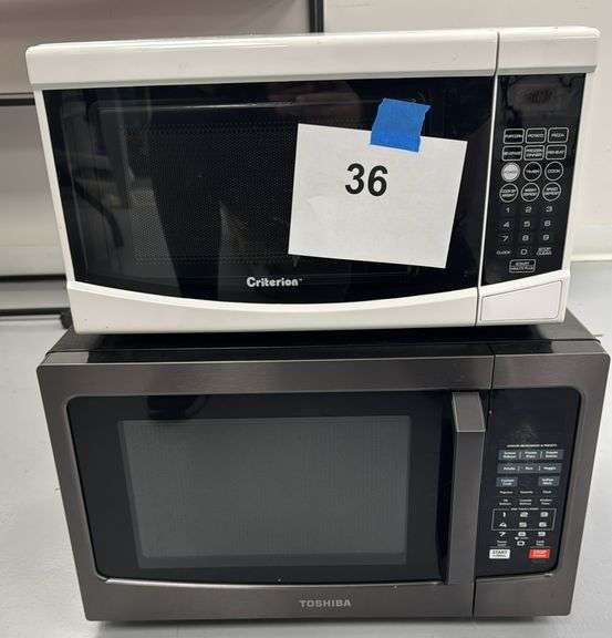 (2) COUNTERTOP MICROWAVES