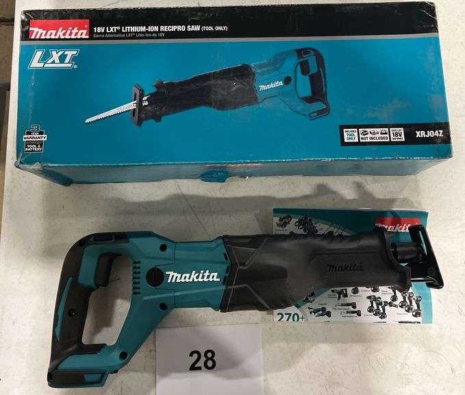 MAKITA 18V LXT LITHIUM ION RECIPRO SAW W/ BOX (TOOL ONLY)