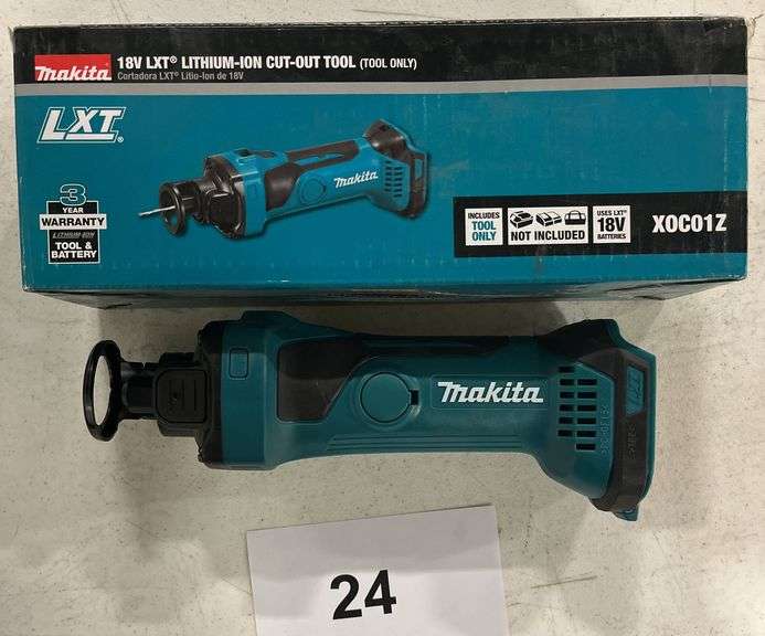 MAKITA 18V LXT LITHIUM ION CUT OUT TOOL W/ BOX (TOOL ONLY)