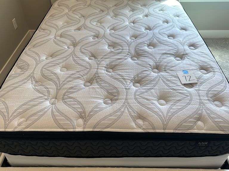 HYBRID BY ASHLEY FURNITURE QUEEN SIZE MATTRESS & BOXSPRING Earl's