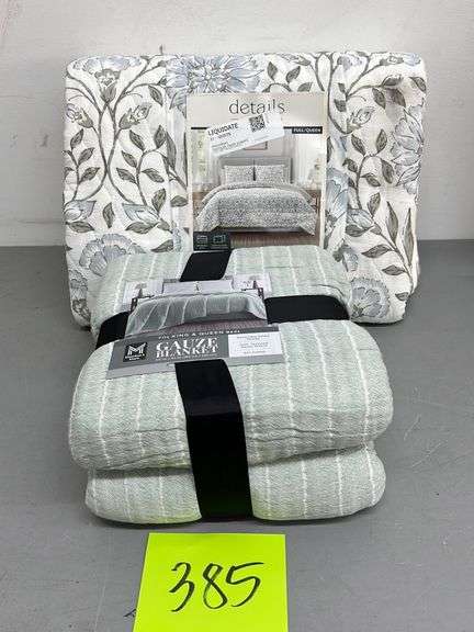 GAUZE FULL SIZE COMFORTER visual data 5