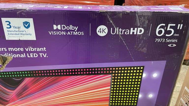 philips-65-6553-qled-4k-roku-tv-in-box-earl-s-auction-company