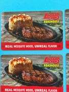 (4) LOGANS ROADHOUSE $25 GIFT CARDS ($100 TOTAL VALUE)