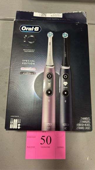 NEW ORAL B IO RECHARGEABLE TOOTHBRUSH SET IN BOX - Earl's Auction Company