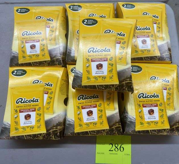 (7) BOXES OF RICOLA - Earl's Auction Company