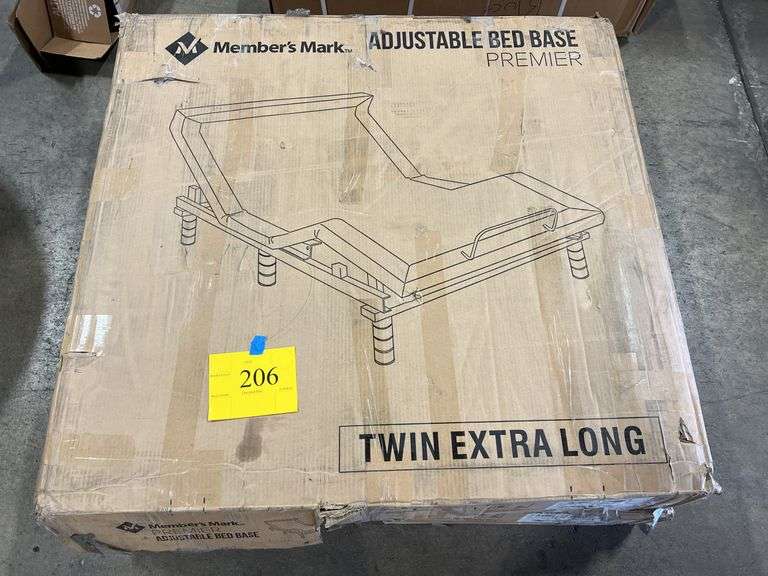 (2) TWIN XL ADJUSTABLE BED BASE PREMIERS IN BOXES (MAKES 1 COMPLETE ...