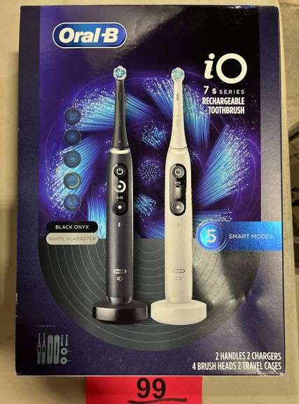 NEW ORAL B IO 7 SERIES RECHARGEABLE TOOTHBRUSH SET IN BOX - Earl's ...