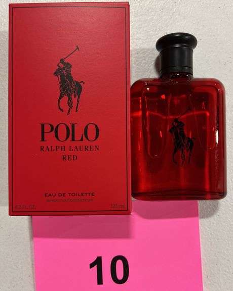RALPH LAUREN POLO RED 125ML COLOGNE W/ BOX