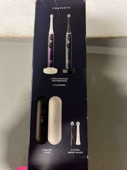 ORAL B IO RECHARGEABLE TOOTHBRUSH SET IN BOX - Earl's Auction Company