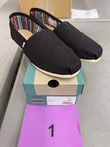 WOMENS TOMS ALPARGATA SHOES - SIZE 8.5