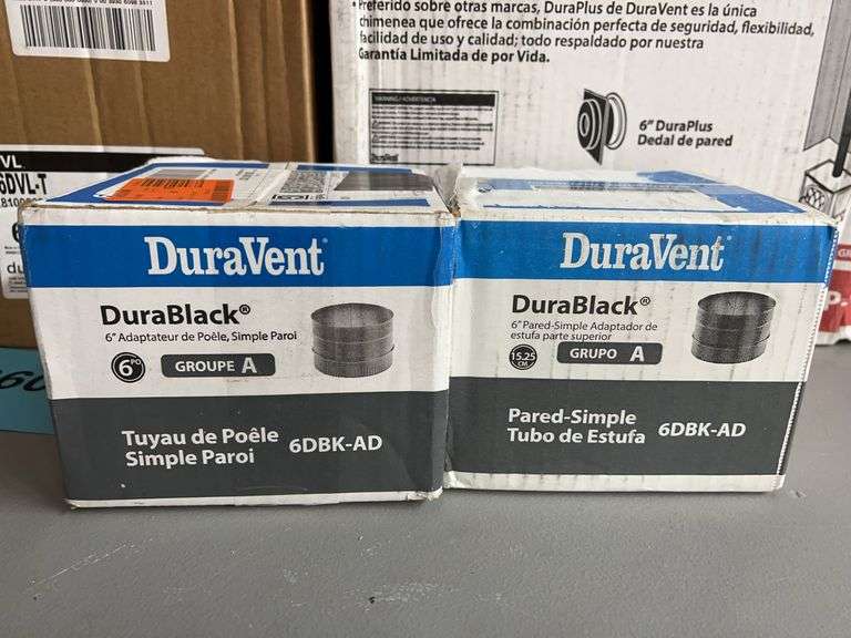 4PC DURAVENT LOT - SEE PHOTOS